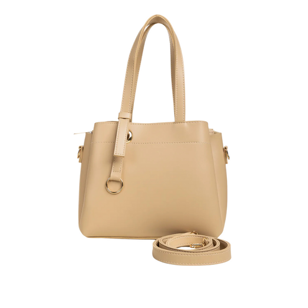 Chic Beige Shoulder Bag for Women